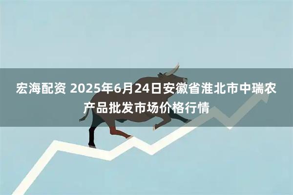 宏海配资 2025年6月24日安徽省淮北市中瑞农产品批发市场价格行情