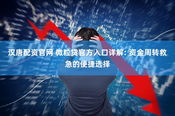 汉唐配资官网 微粒贷官方入口详解: 资金周转救急的便捷选择