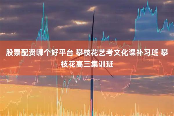 股票配资哪个好平台 攀枝花艺考文化课补习班 攀枝花高三集训班