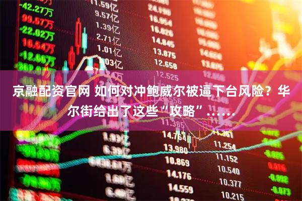 京融配资官网 如何对冲鲍威尔被逼下台风险？华尔街给出了这些“攻略”……