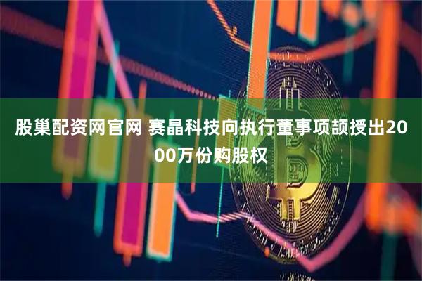 股巢配资网官网 赛晶科技向执行董事项颉授出2000万份购股权